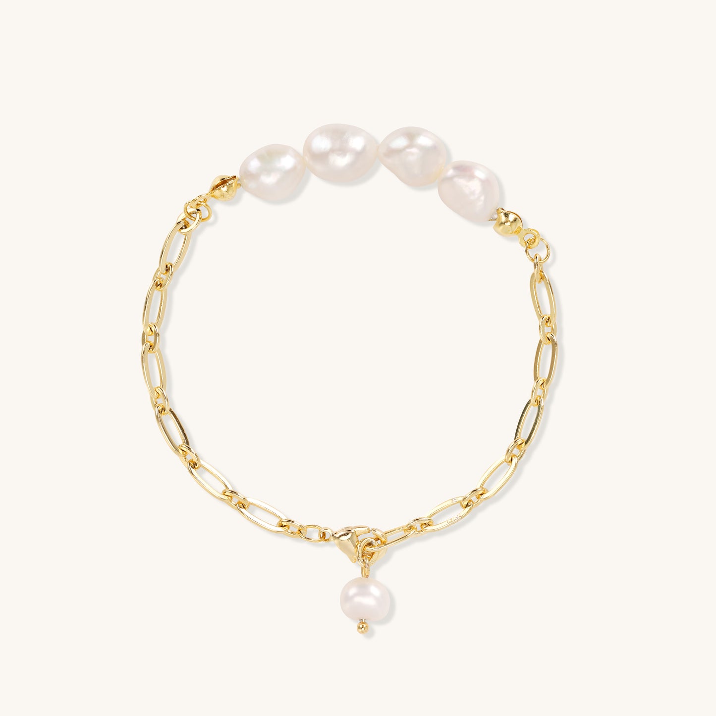 Four Pearls Reflecting Love – Pearl Bracelet