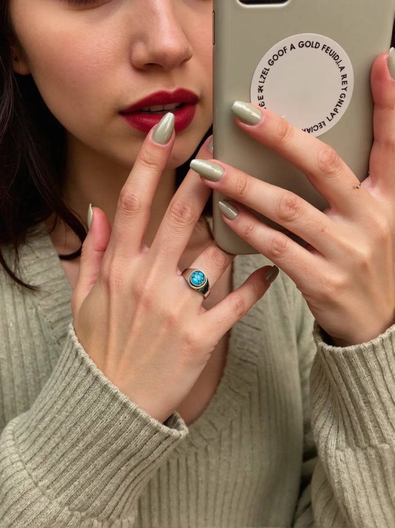 Misty Valley Turquoise Ring