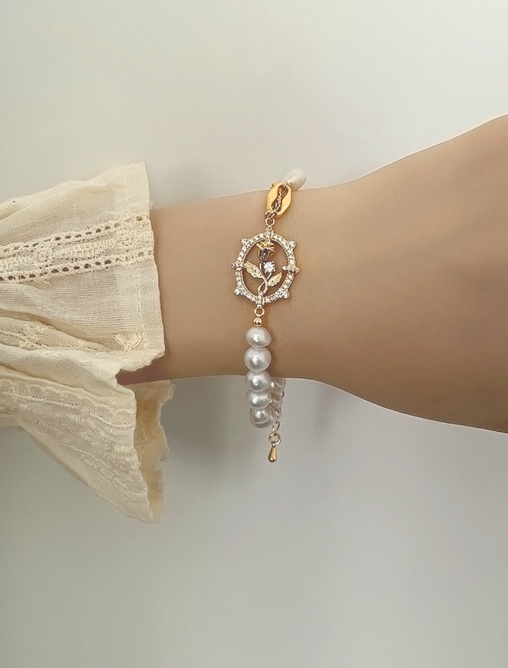 Pearl & Tulip Companion – Bracelet
