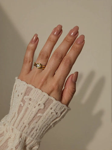 Spirit Pearl Balance Ring