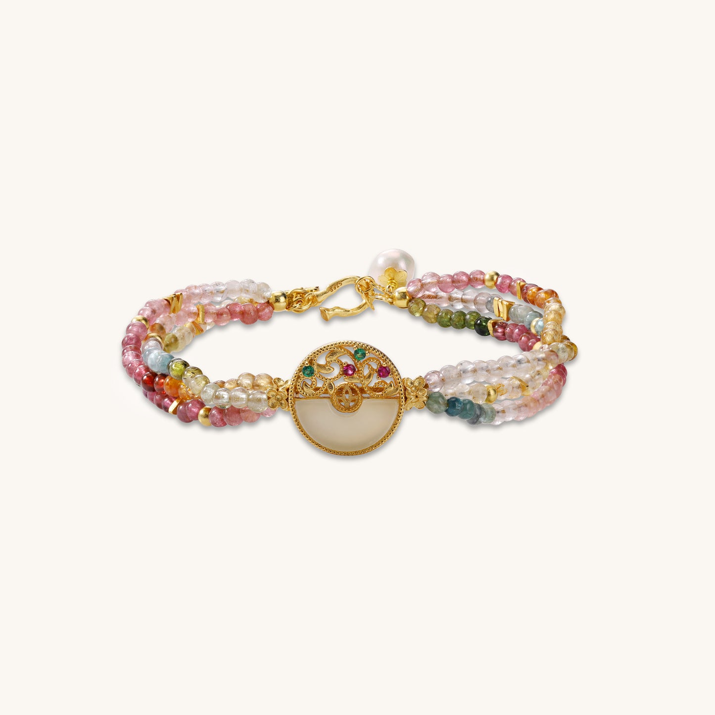 Tranquil Reverie Colored tourmaline bracelets