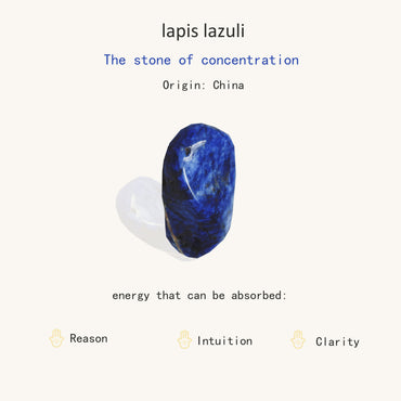 Heart and Wisdom Together – Lapis Lazuli Triple Wrap Bracelet