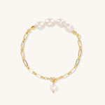 Four Pearls Reflecting Love – Pearl Bracelet