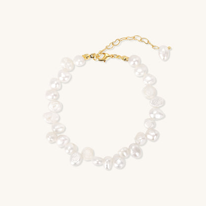 Pearls Follow Heartbeat – Irregular Pearl True Love Bracelet