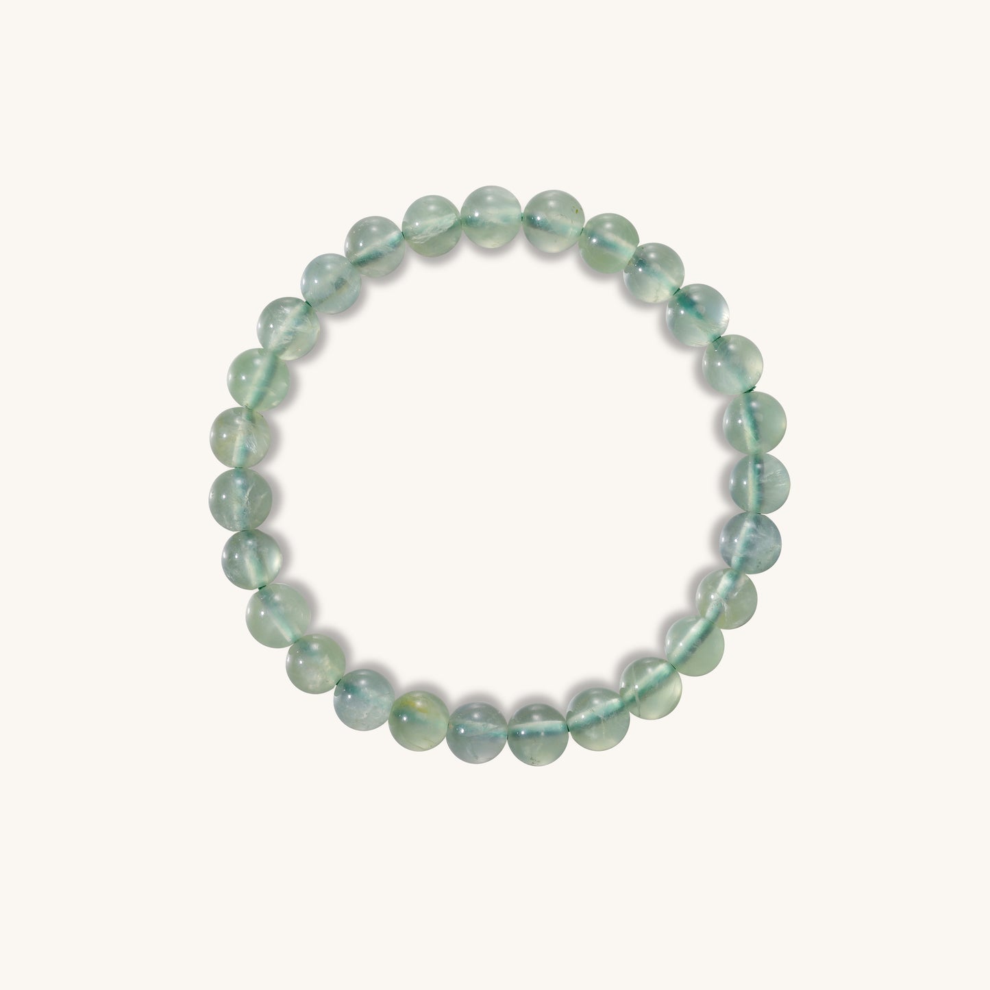 Crystal Clarity – Prehnite Bracelet