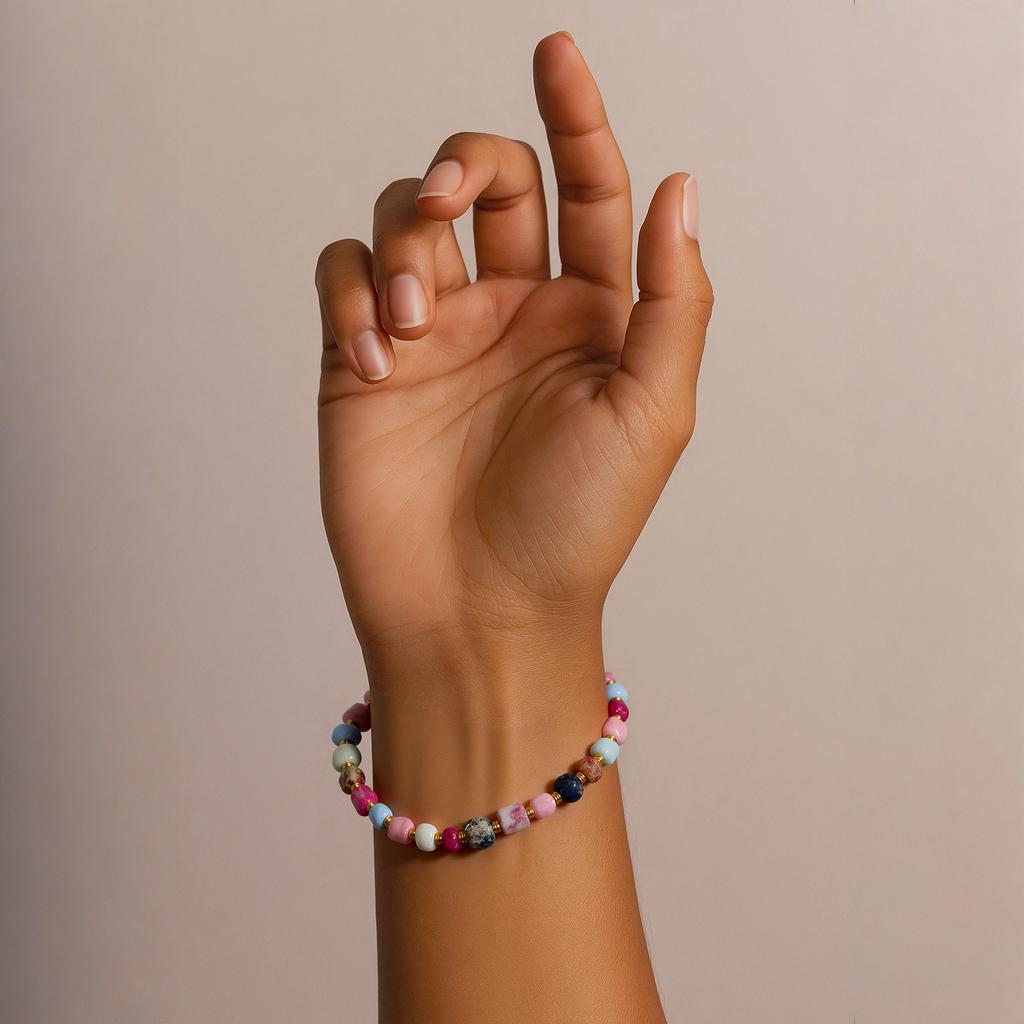 Joyful Harmony Watermelon Tourmaline Bracelet