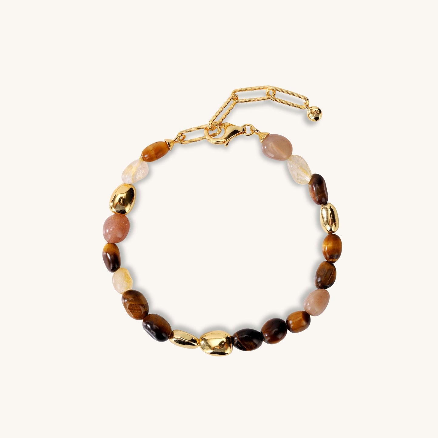 Action Boost - Tiger Eye Bracelet - Muditalume.online store