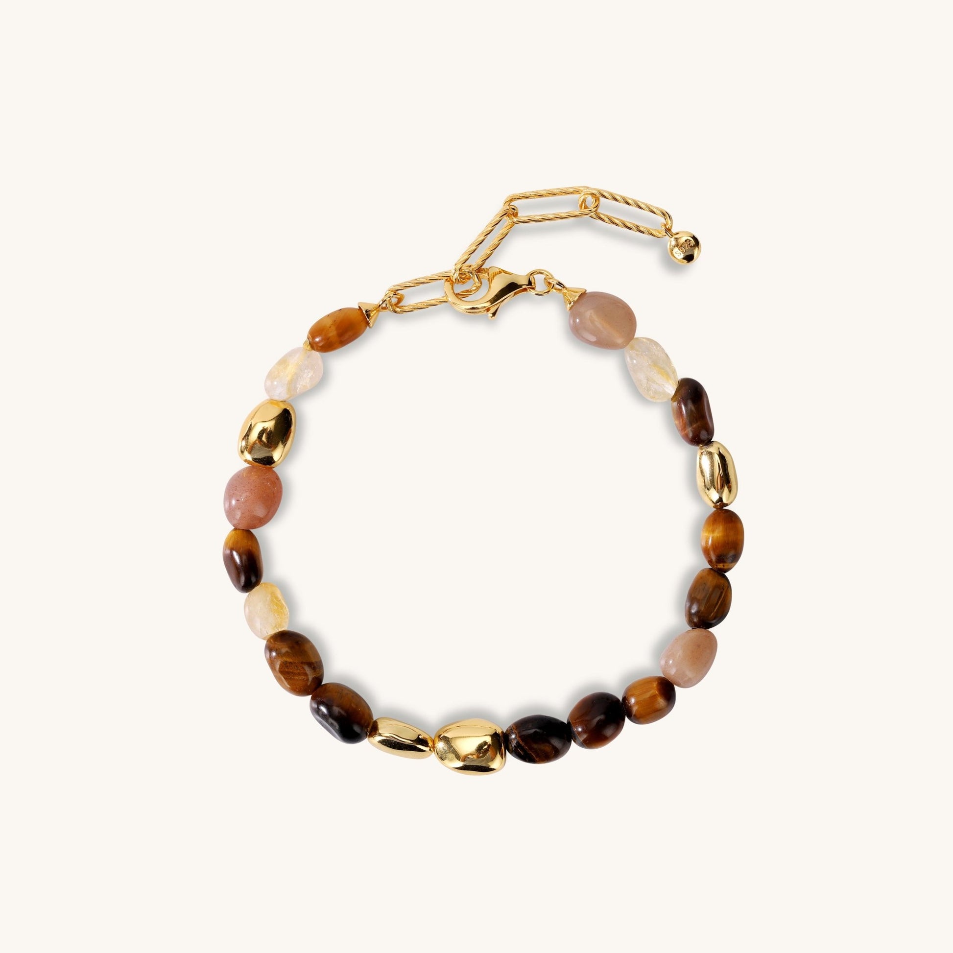 Action Boost - Tiger Eye Bracelet - Muditalume.online store