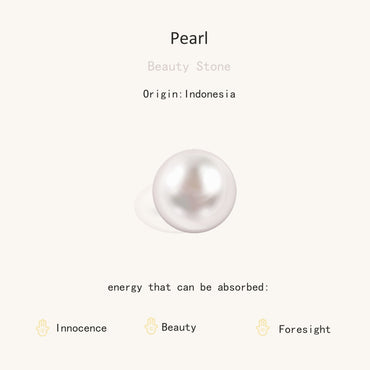 Azure Agate & Pearl Joyful Calm Bracelet - Muditalume.online store