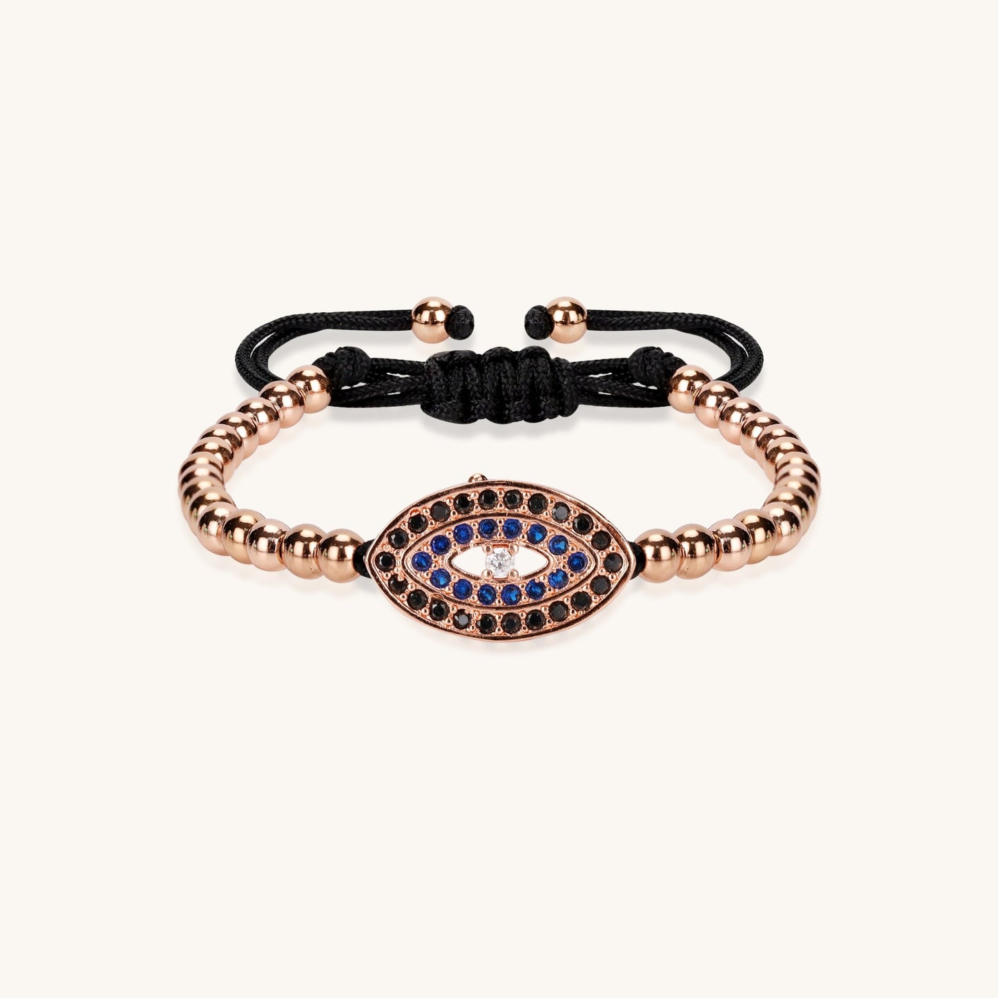 Beaded Shield Evil Eye Bracelet - Muditalume.online store