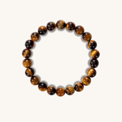 Confidence Ignited – Tiger Eye Chakra Bracelet - Muditalume.online store