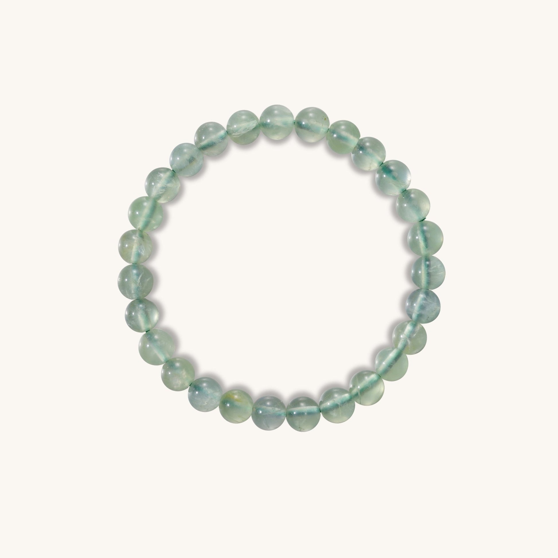 Crystal Clarity – Prehnite Bracelet - Muditalume.online store