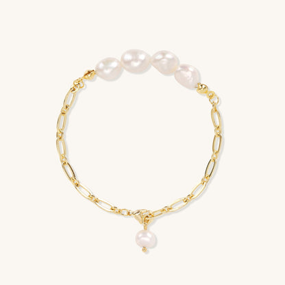 Four Pearls Reflecting Love – Pearl Bracelet - Muditalume.online store