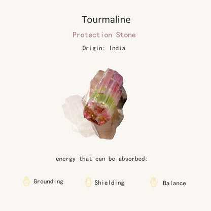 Light Within - Rainbow Tourmaline Bracelet - Muditalume.online store