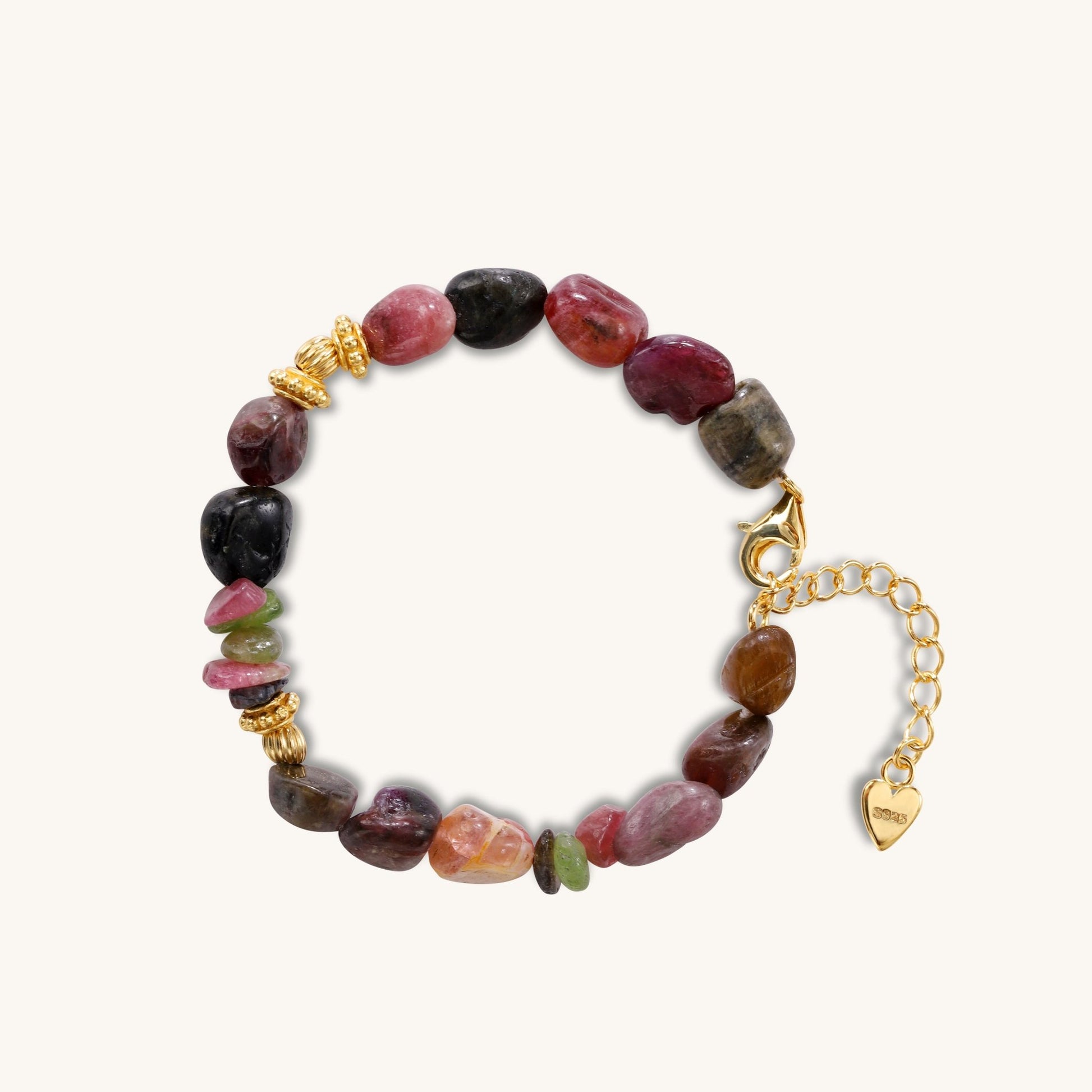 Light Within - Rainbow Tourmaline Bracelet - Muditalume.online store