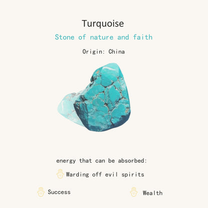 Spiritual Weave Rebirth Turquoise Bracelet - Muditalume.online store