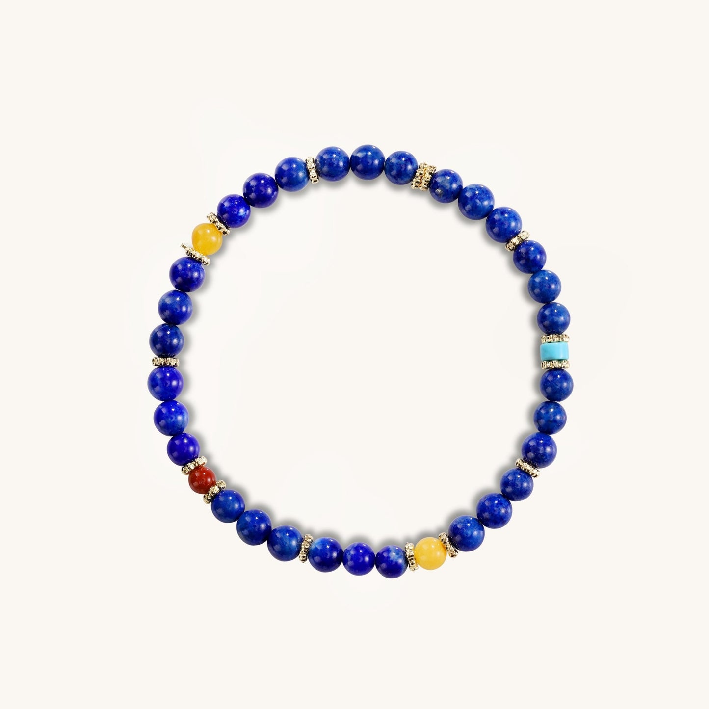 Vitality Draw – Lapis Lazuli Bracelet - Muditalume.online store