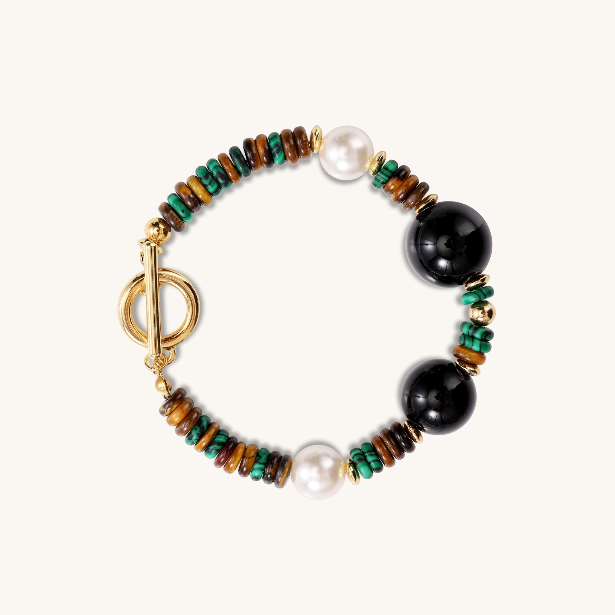 Wisdom Light Guiding Path – Zircon Evil Eye Bracelet - Muditalume.online store